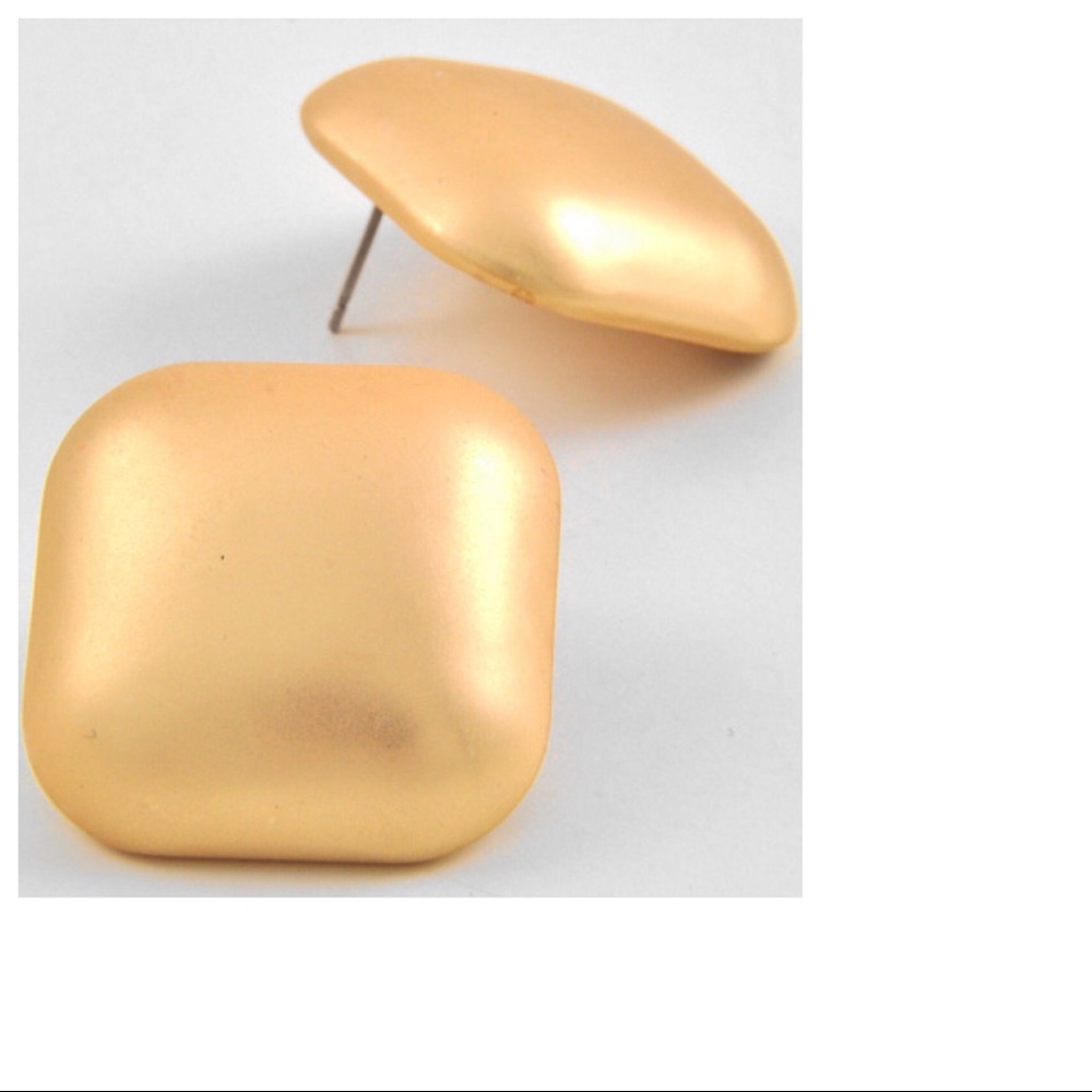 Matte Post Earrings